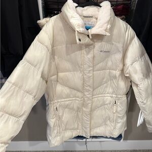 Columbia Off-White Insulated Jacket